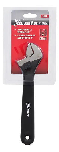 chave inglesa 8 pol 200 mm com cabo emborrachado 155039 mtx