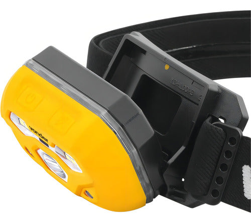 lanterna de led para cabeça recarregável - lcv 400 vonder