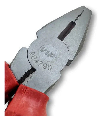 alicate universal 8 pol cromo vanádio isolado vip industrial