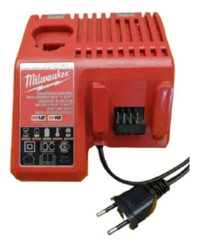 carregador de bateria milwaukee m12 e m18 220v 48-1959