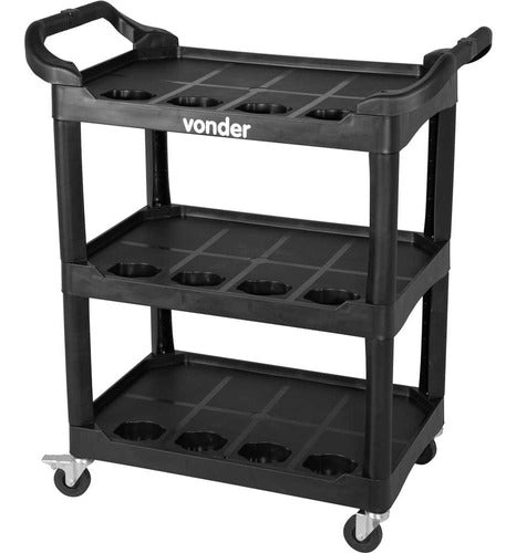 carro para detalhamento automotivo cav 010 vonder