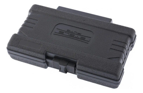 jogo de bits spline encaixe sextavado 1/2 pol c/ 11pçs stels