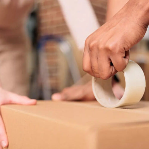 fita adesiva empacotamento de caixas 48mmx40m kit c/4 unds