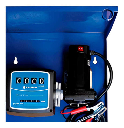 kit bomba óleo diesel 40l/min 12v c/ bico e mangueira bremen