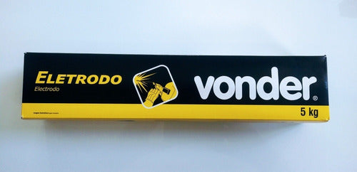 eletrodo solda elétrica e6013 2,50mm 5kg vonder