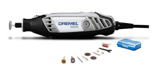 micro retífica dremel 3000 + 10 acessórios n10 110v