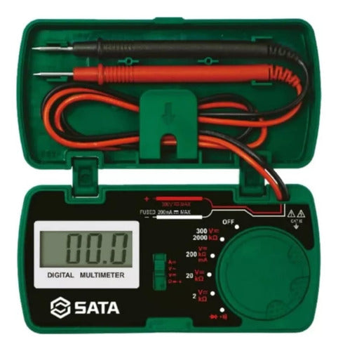 multímetro digital de bolso stdy03001 - sata