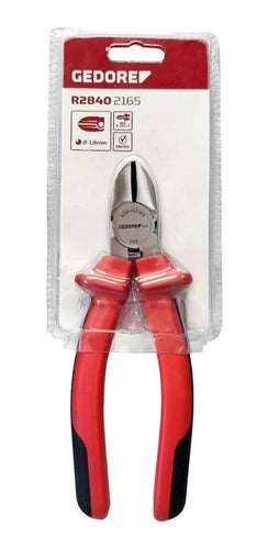 alicate de corte diagonal 165mm (6.1/2) gedore red