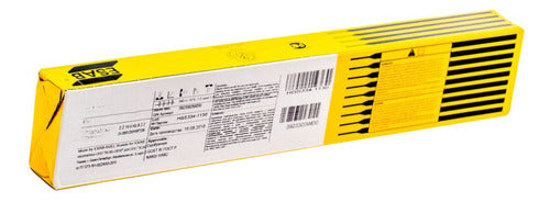eletrodo revestido inox 2,5mm 2kg e316l-17 ok 6330 esab