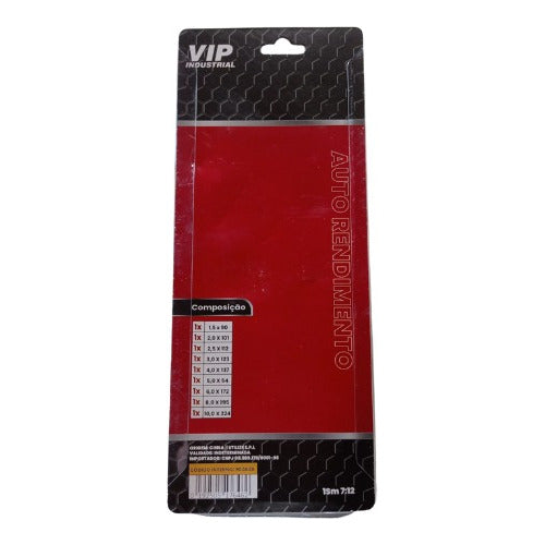 jogo chave allen abaulada 9 peças aço cromo vanadio