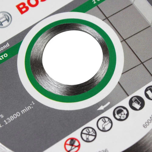 disco diamantado contínuo 110x20mm porcelanato bosch