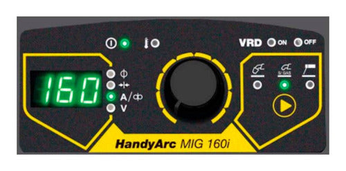 inversora de solda multiprocesso hardyarc mig 160i 220v esab