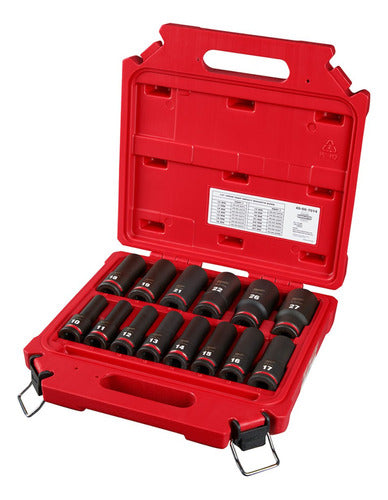 Jogo Soquete Impacto Enc. 1/2  49-66-7014 Milwaukee