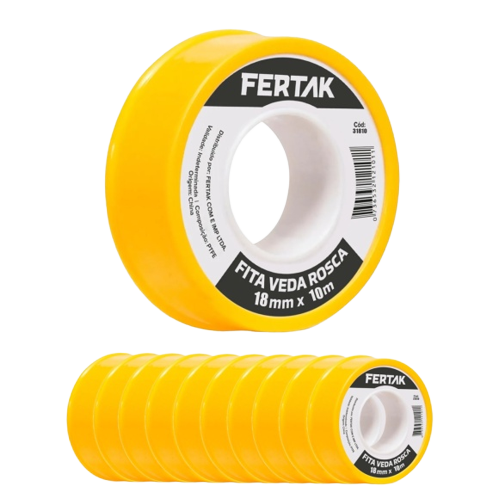 FITA VEDA  ROSCA 18MM X 10M