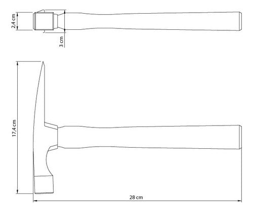 MARTELO PEDREIRO 500G TRAMONTINA