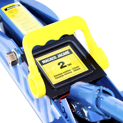 macaco jacaré hidráulico 2 ton com maleta 3081 bremen