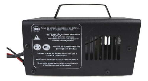 Carregador De Bateria Inteligente 10a 12v Flach F10 Sd