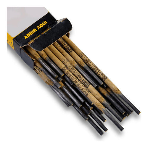 eletrodo esab ok serralheiro e 6013 3,25mm na medida 19 unid