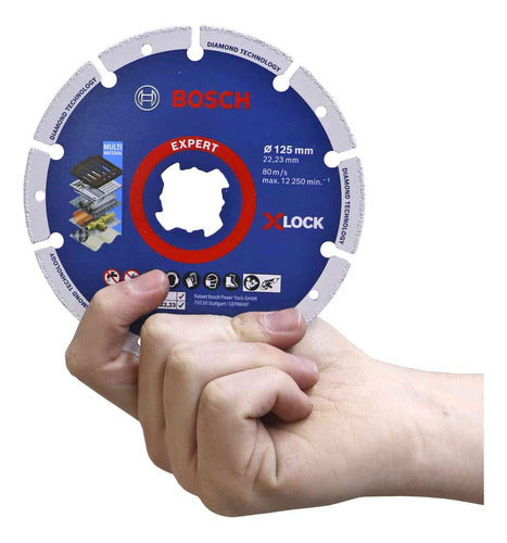 Disco De Corte Diam P Metal Inox 5 Xlock Bosch 2608900533