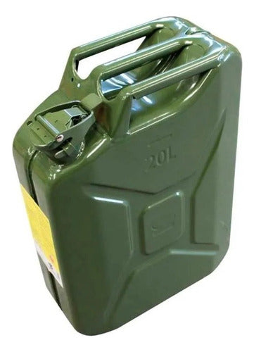 galão de metal em chapa p/ combustível água 20l 6614 bremen