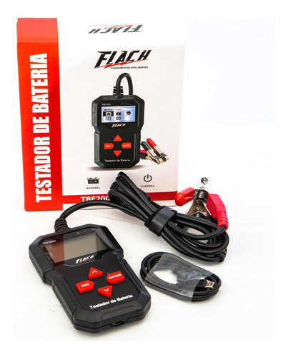 testador de baterias digital 12v flach tbf2000