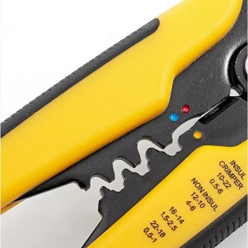 Alicate Decapador Crimpador Fio Cabo Automático Profissional