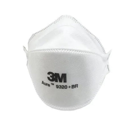 Máscara Respirador 3M Aura 9320 PFF2 N95 Sem Válvula Kit com 10 unidades