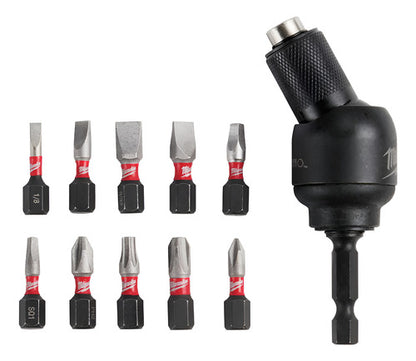48-32-2301 Extensor Giratório Bit 1/4  C/ 11 Pcs Milwaukee