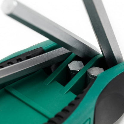 Jogo Chave Allen C/ 9 Pçs Canivete 5/64 A 1/4 St09122sj Sata