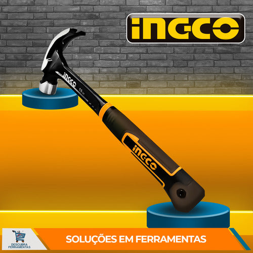 Martelo Unha Magnético Hch81016l 16oz Cabo Emborrachado