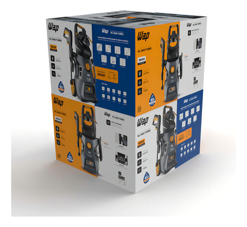 Lavadora De Alta Pressão Wap Wl 2660 Turbo 1800w 220v Cinza E Amarelo 220v 60 Hz