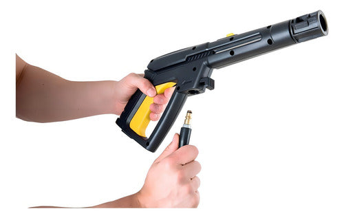 Lavadora De Alta Pressão 2100w Com 2100psi Tramontina 220v Amarelo