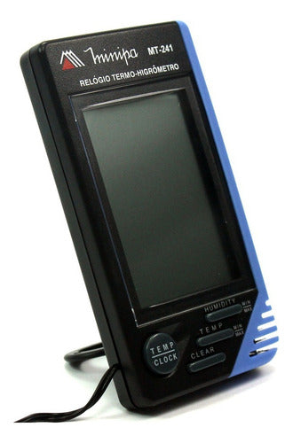 Relógio Termo-higrômetro Digital Mt-241 Minipa