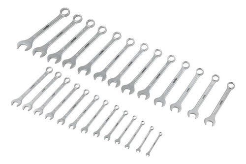 jogo de chaves combinadas kit 26 peças 06-32mm vonder