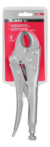 Alicate De Pressão 10 Pol 250 Mm Mordente Curvo Mtx