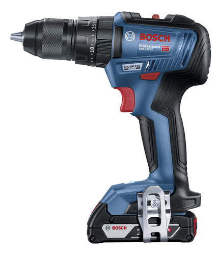 Parafusadeira Furadeira Gsb 18v-50 Mala+bat+carregador Bosch