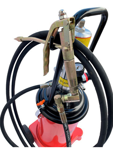 Engraxadeira Pneumática Propulsora P/ Graxa Balde 12kg