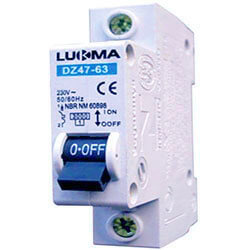 MINI DISJUNTOR LK-50 1 POLO 50A LUKMA