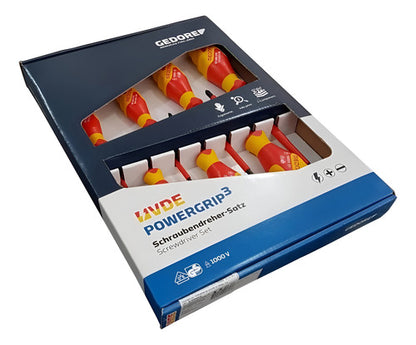 Jogo Chaves Fenda Phillips 7 Peças Vde 2170 - 2160 Gedore