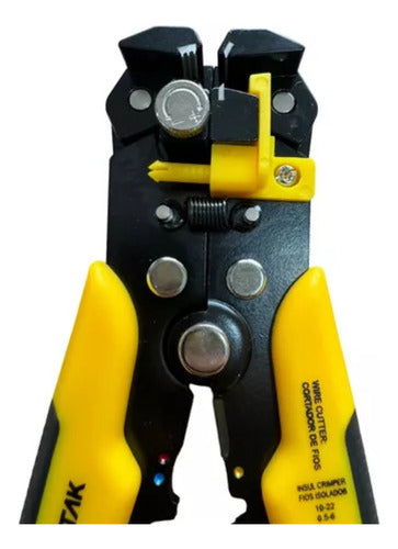 Alicate Decapador Crimpador Fio Cabo Automático Profissional