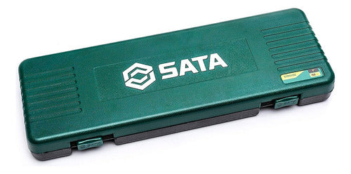 Paquímetro Digital 6 Em Aço Inox 150mm Sata Com Estojo Nf