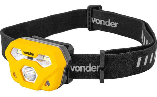 lanterna de led para cabeça recarregável - lcv 400 vonder