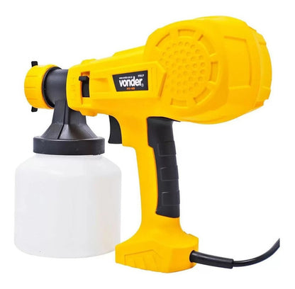 Pistola Elétrica Para Pintura Pev400 Hvlp 800ml Vonder Amarelo/preto