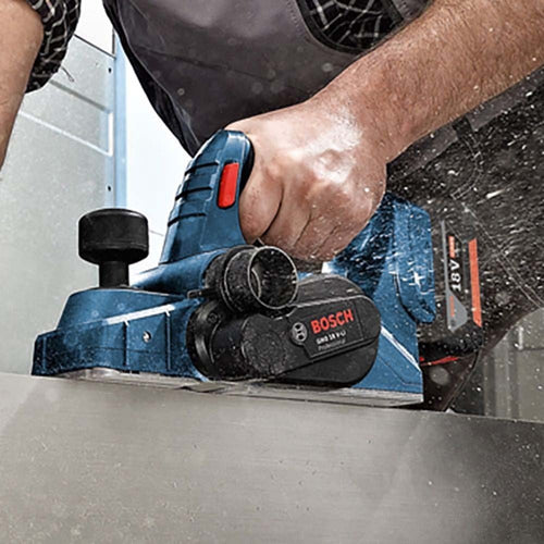 Plaina À Bateria 18v Gho 18v-li Bosch Sem Bateria