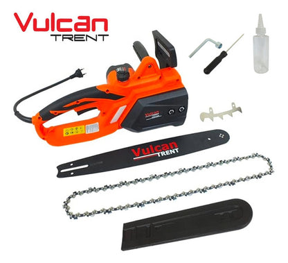 Eletrosserra 2200w 127v Sabre 12 Corrente 3/8 X 1,3mm Vulcan