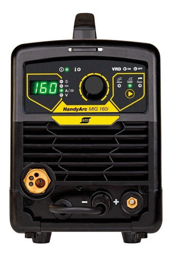 inversora de solda multiprocesso hardyarc mig 160i 220v esab