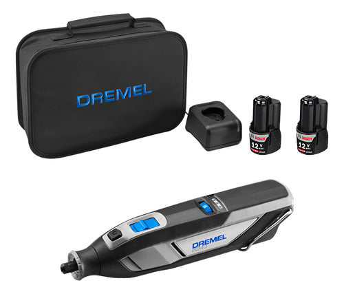 dremel 8240 micro retífica com 2 baterias carregador e bolsa 175 w