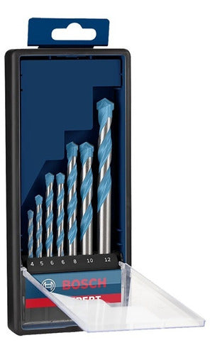 Kit 7un Broca 4 A 12mm Multiconstruction Cly-9 Bosch