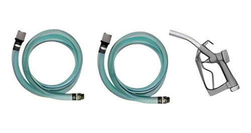 kit bomba óleo diesel 40l/min 12v c/ bico e mangueira bremen