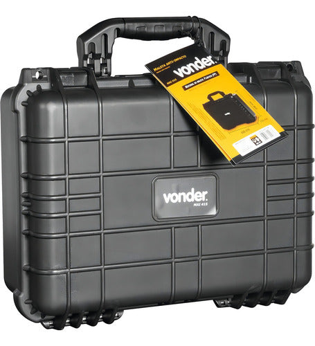 Maleta Anti Impacto Resistente Ip54 Mai 415 Vonder Preta Preto
